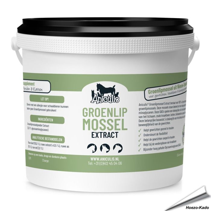 Aniculis Groenlipmossel Extract - Om de gewrichten gezond te houden