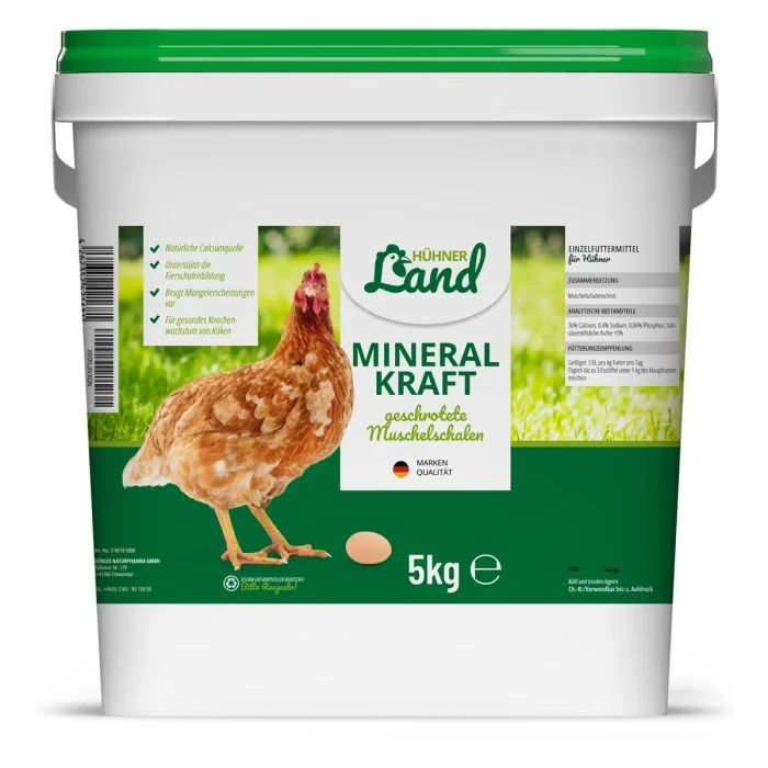 Koop HÜHNER Land Mineraal Kracht bij Hoezo-Kado ✔️ Optimale calciumvoorziening voor stevige eierschalen en gezonde kippen ➤ Bestel nu eenvoudig online!