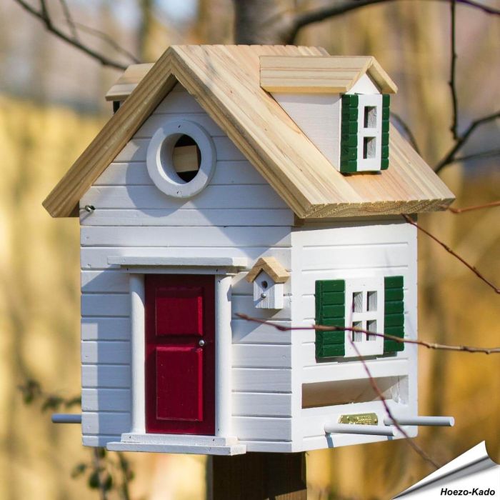 Multiholk New England - Nestkast en voederhuis in 1 - Hoezo-Kado