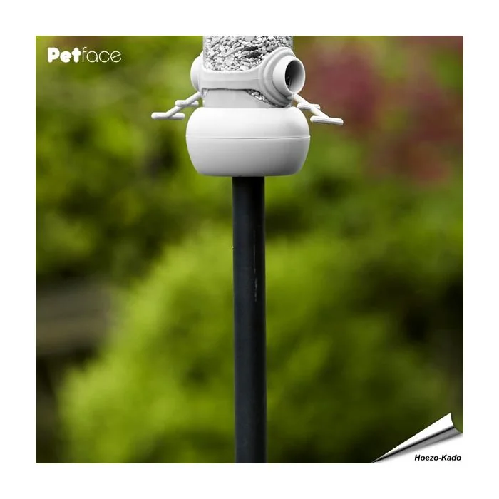 Paal voor LokTop® voedersilo's (zwart)