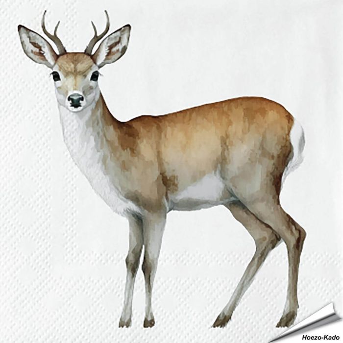 Papieren Servetten Ree | FSC-papier, 3-laags | Hoezo-Kado