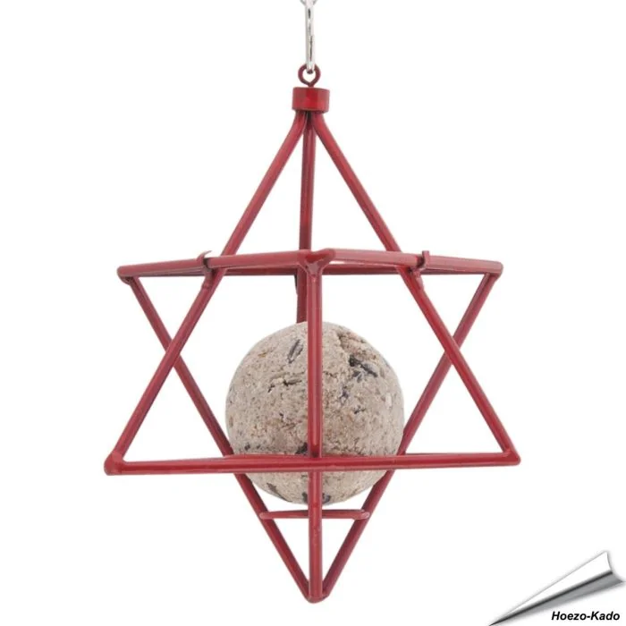Vetbolhouder Ster (rood)