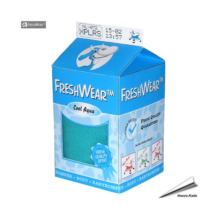 Baby Rompertje - Cool Aqua (Large)