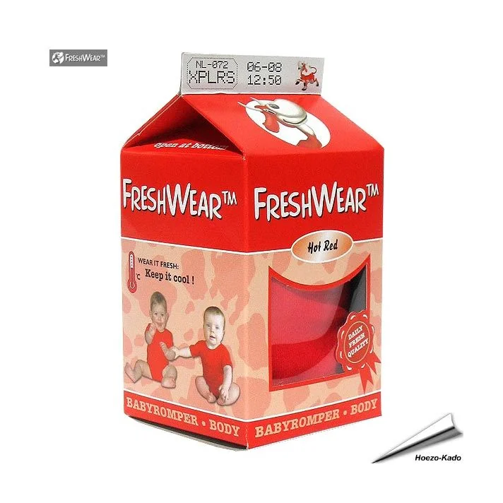 Baby Rompertje - Hot Red (Medium)