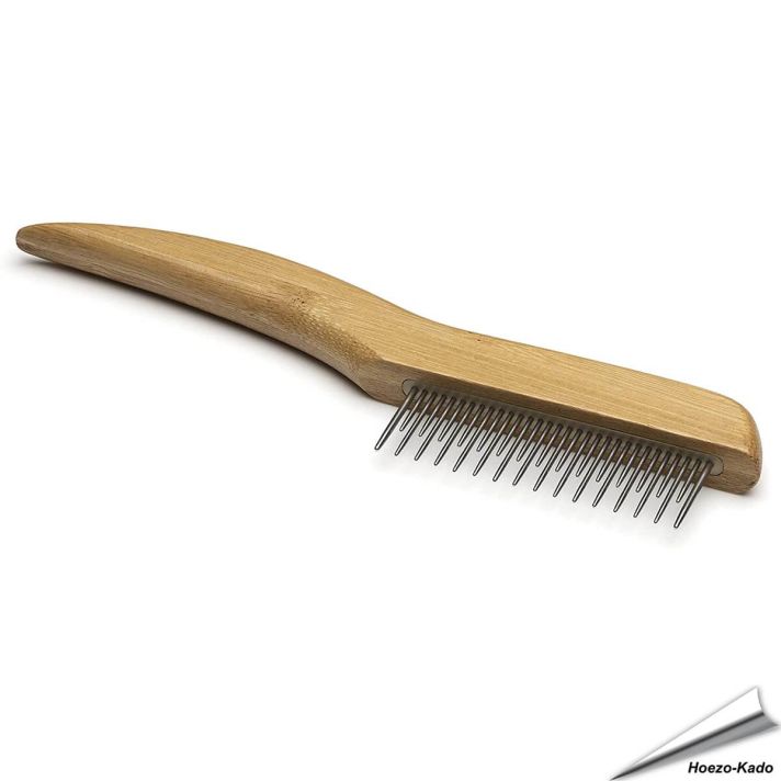 Bamboe Anti-Klit Kam (verharen)