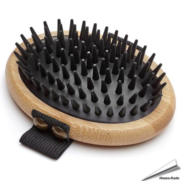 Bamboe Palm borstel voor verharing en massage