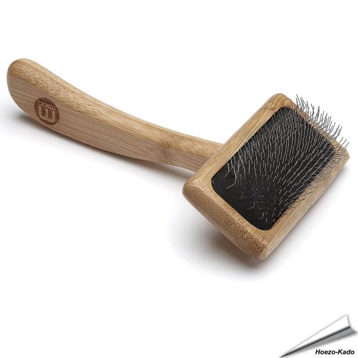 Bamboe Zachte Slicker Borstel   (klein)