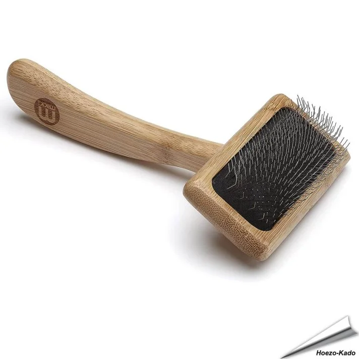 Bamboe Zachte Slicker Borstel   (klein)