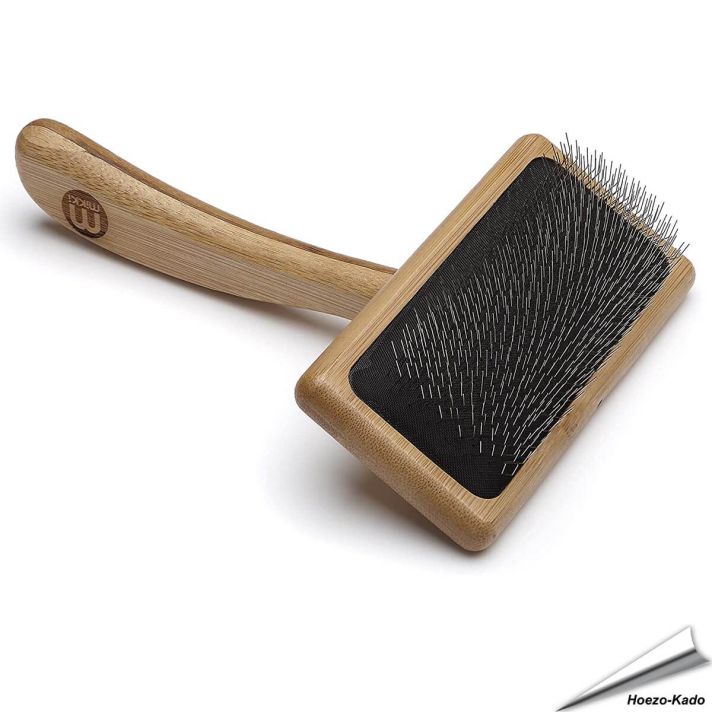 Bamboe Zachte Slicker Borstel (middel)