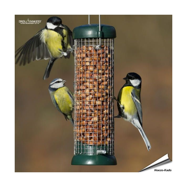 Bird Lovers™ voedersilo pinda's - groen (220mm)