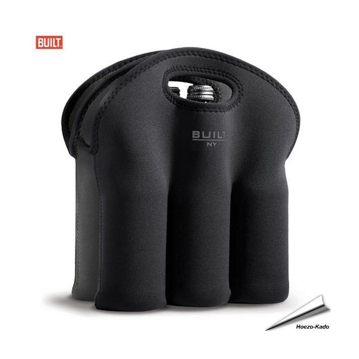 Neopreen flessentas - ByoBag 6-Pack (zwart / grijs)
