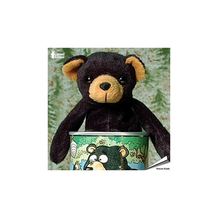 Canned Critters - Bumbly de Beer - Knuffel in een blik