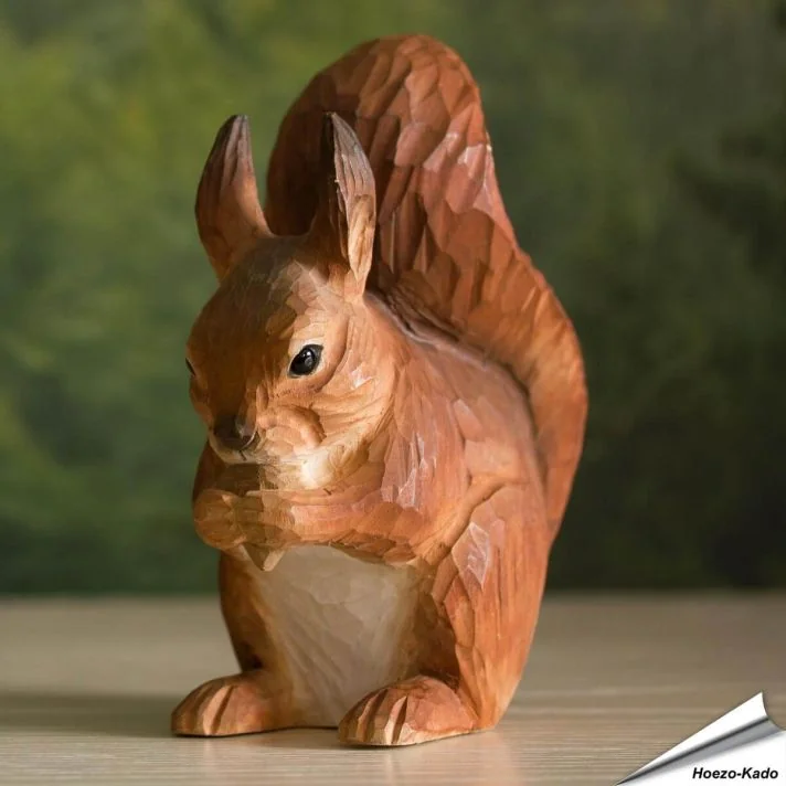 DecoAnimal - Rode Eekhoorn