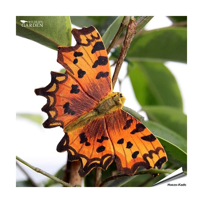 DecoButterfly - Koelkast Magneet - Gehakkelde Aurelia 