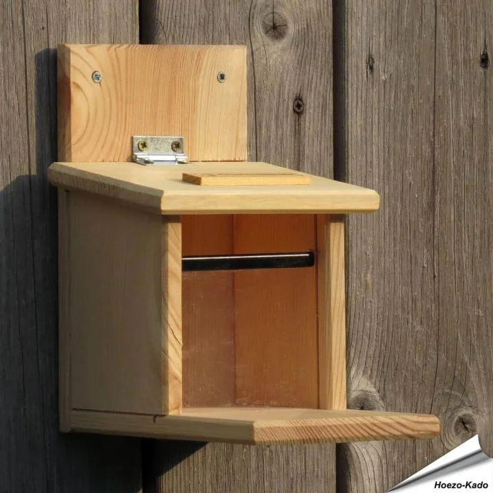 Houten Eekhoornvoederhuisje van Natuurmonumenten - Koop op Hoezo-Kado.nl