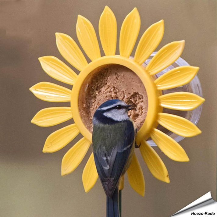 Flutter Butter™ - Flowerbed-Pindakaashouder (geel)