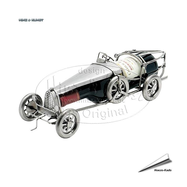 Klassieke Franse raceauto fleshouder