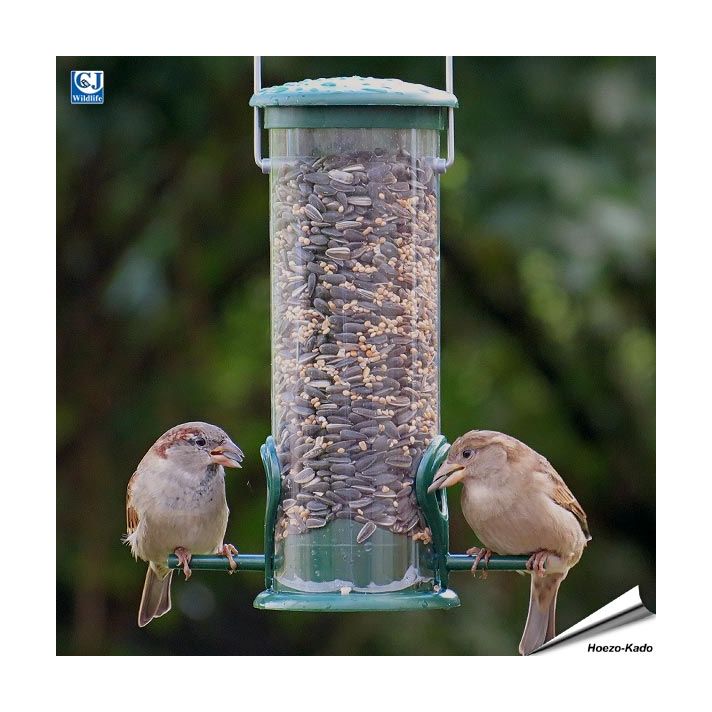 Voedersilo kunststof groen (220mm)