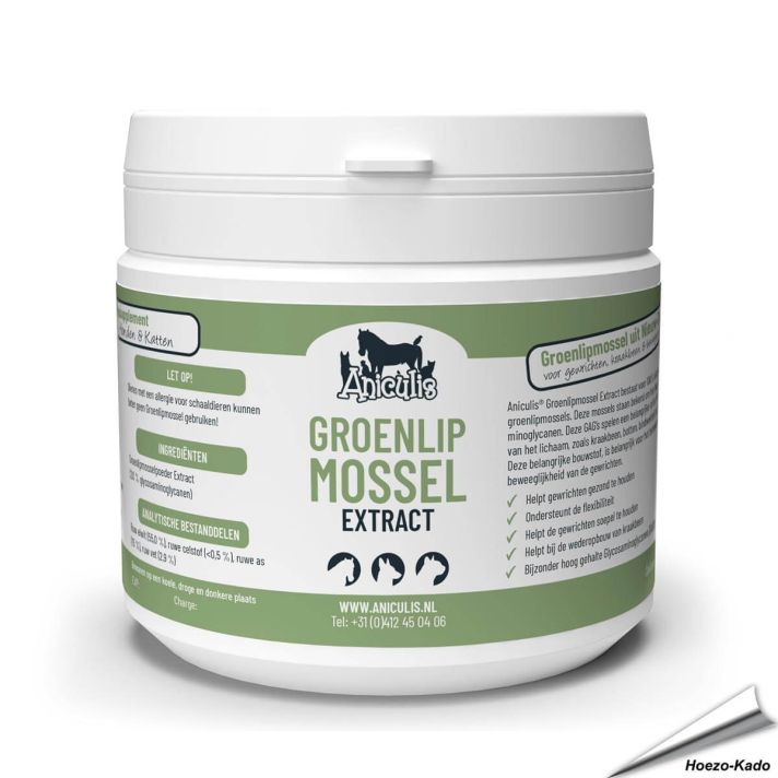 Aniculis Groenlipmossel Extract - Om de gewrichten gezond te houden