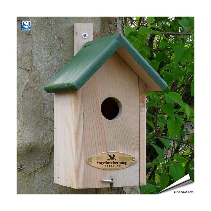 Houten nestkast voor de Winterkoning