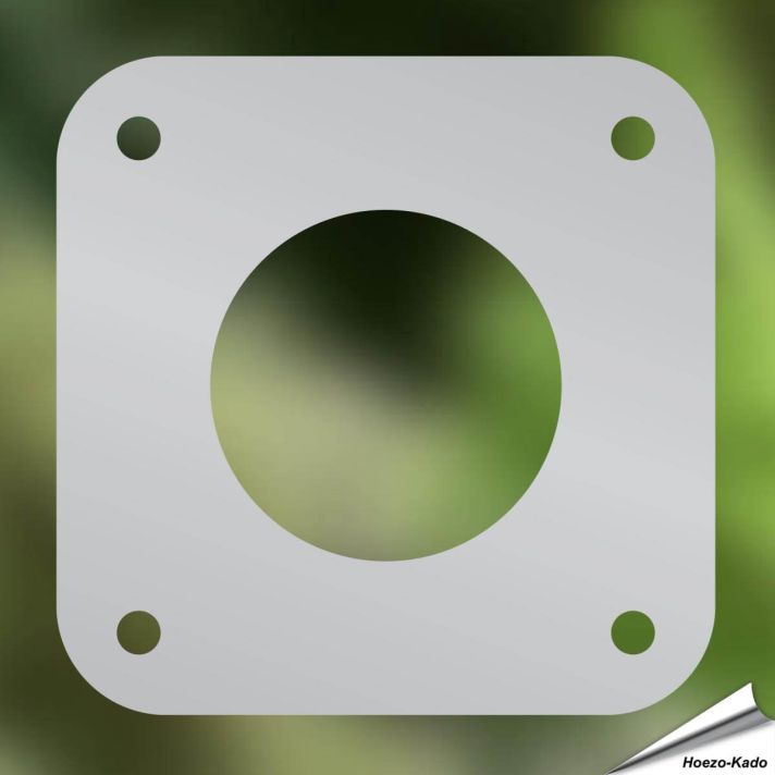 Bescherm je nestkast tegen uithakken met ons invliegplaatje ✔️ Verkleint de invliegopening op 32mm ✔️ Gemaakt van roestvrij staal ✔️ Geschikt voor pimpelmezen en andere kleine tuinvogels ✔️ Bestel nu op Hoezo-Kado