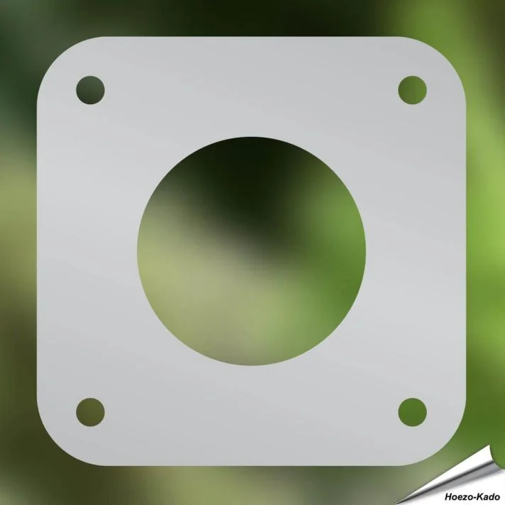 Bescherm je nestkast tegen uithakken met ons invliegplaatje ✔️ Verkleint de invliegopening op 32mm ✔️ Gemaakt van roestvrij staal ✔️ Geschikt voor pimpelmezen en andere kleine tuinvogels ✔️ Bestel nu op Hoezo-Kado