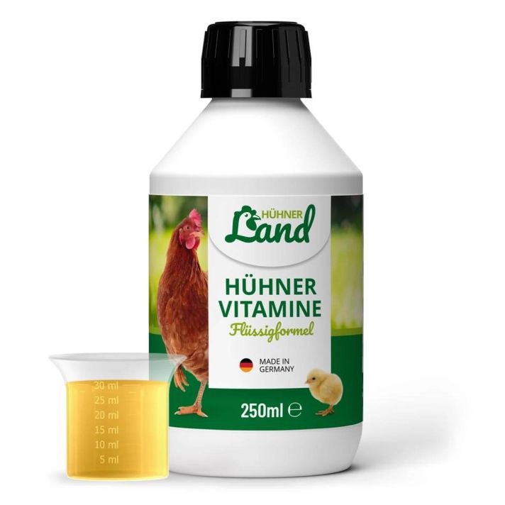 Vloeibare vitamineformule voor gevogelte ✔️ Voedingssupplement voor optimale aanvoer van vitamine A, D, E en C ✔️ Geschikt voor alle levensfasen ➤ Bestel nu op www.hoezo-kado.nl
