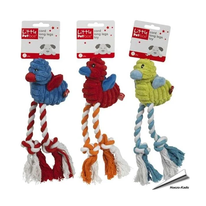 Little Petface - Lange benen touw speeltje voor Puppy's