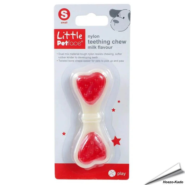 Little Petface - Nylonbot met melksmaak voor puppy's