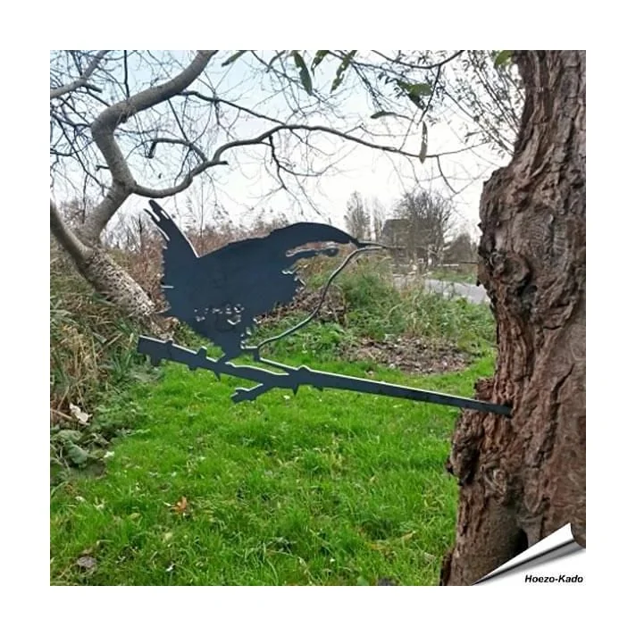 Metalbird - Winterkoning (cortenstaal)