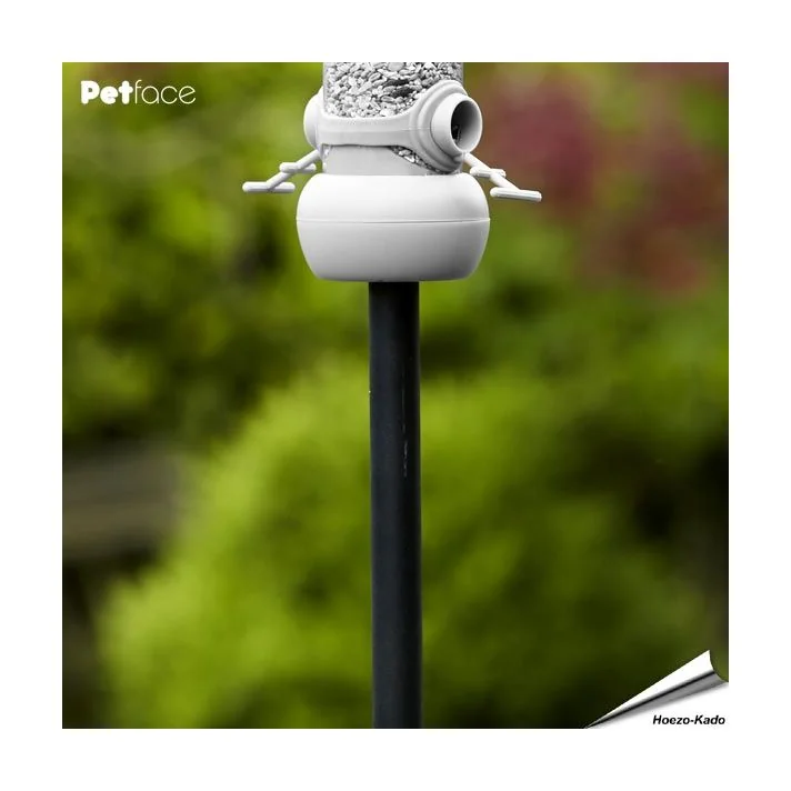 Paal voor LokTop® voedersilo's (zwart)