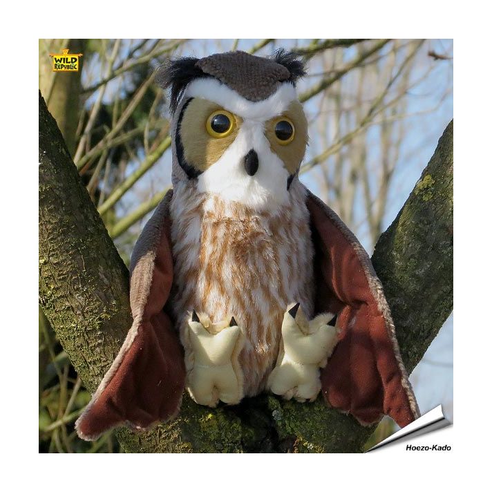 Pluche - Amerikaanse Oehoe (Cuddlekins™)