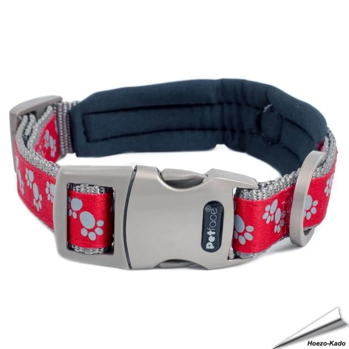 Signature - Halsband Hond - rood (medium)