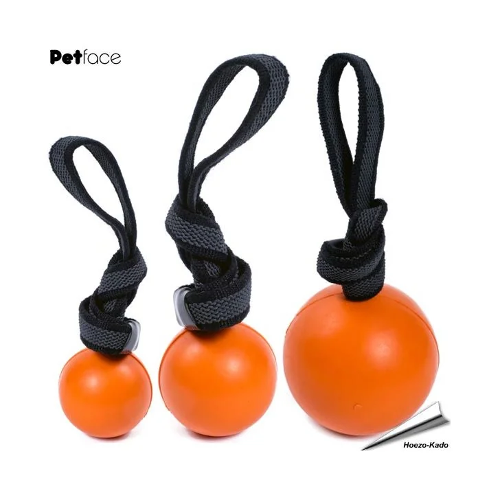 Super Stoer - Sterke rubberen bal met touw