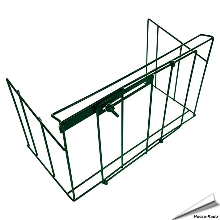 Beschermkooi geschikt voor de Raamvoederhuis Bolmso Birdfeeder ✔️ Metalen constructie, gepoedercoat ✔️ Zonder gereedschap te monteren ➤ Bestel bij Hoezo-Kado