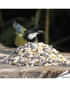 Bio Strooivoer voor tuinvogels (1 kg)