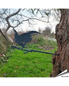 Metalbird - Winterkoning (cortenstaal)