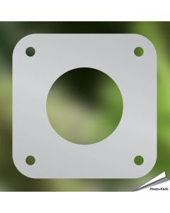 Bescherm je nestkast tegen uithakken met ons invliegplaatje ✔️ Verkleint de invliegopening op 32mm ✔️ Gemaakt van roestvrij staal ✔️ Geschikt voor pimpelmezen en andere kleine tuinvogels ✔️ Bestel nu op Hoezo-Kado