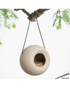 LISA - Keramiek voederhuisje (beige)