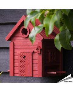 Multiholk Red Earth voederhuis en nestkast | Hoezo-Kado