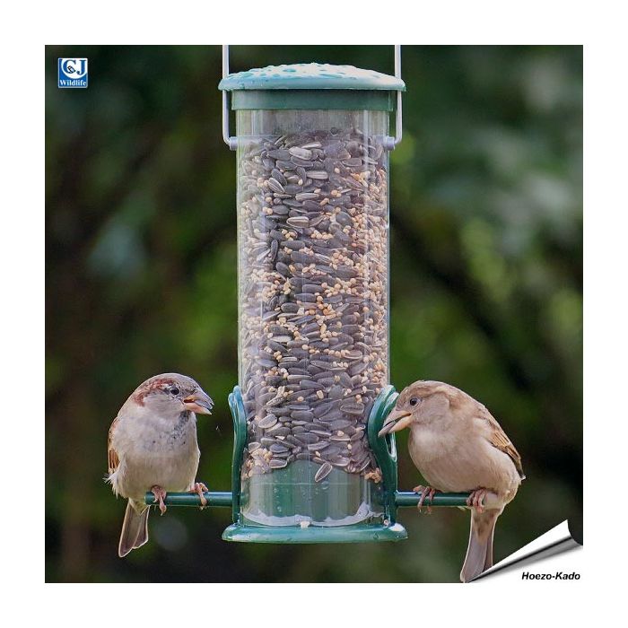 Voedersilo kunststof groen (220mm)