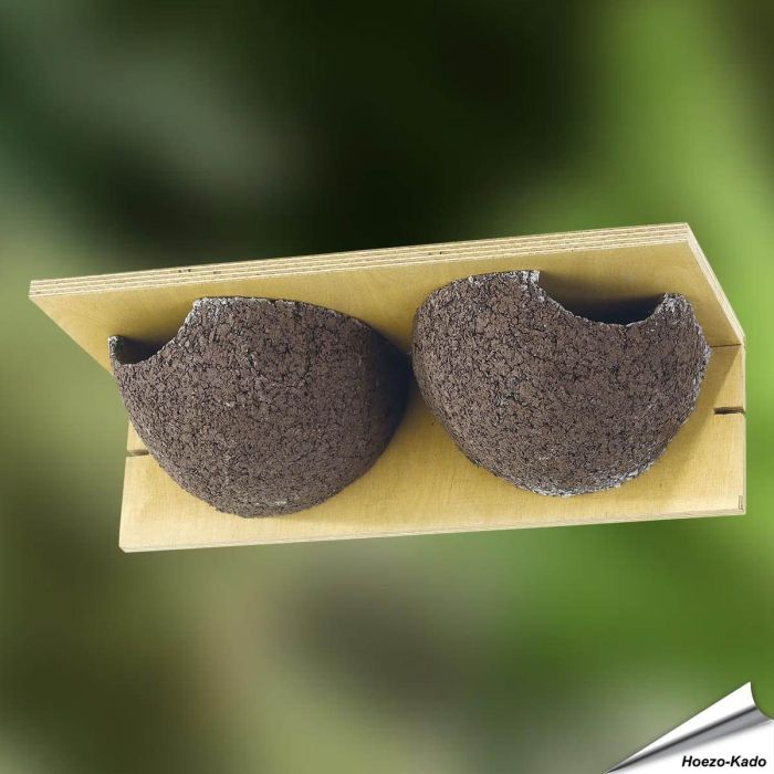 Kunstnest Huiszwaluw (dubbel)