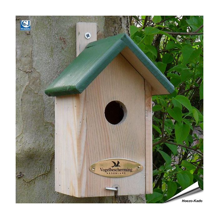 Houten nestkast voor de Winterkoning