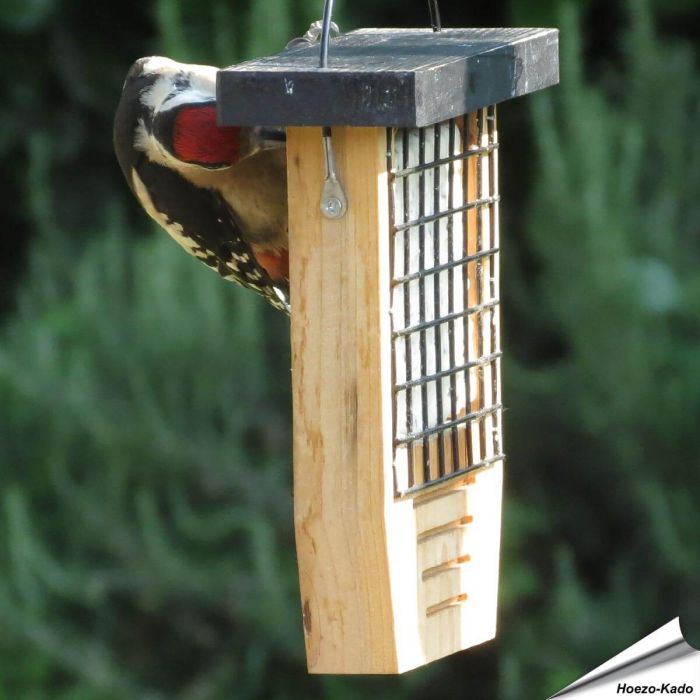 Energieblokhouder voor spechten