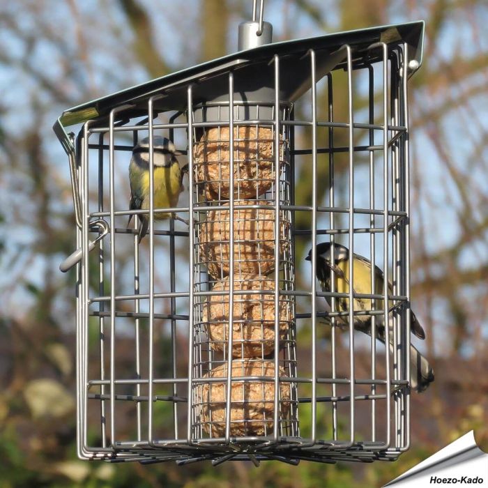 Hexihaus - Voedersilo voor vetproducten (hemelsblauw) - www.hoezo-kado.nl