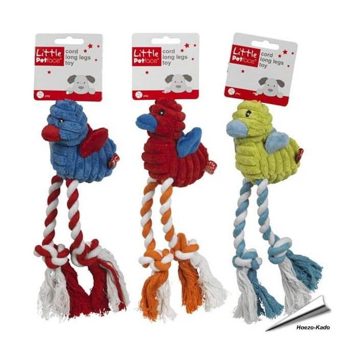 Little Petface - Lange benen touw speeltje voor Puppy's