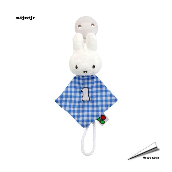 Nijntje Fopspeenketting (blauw)