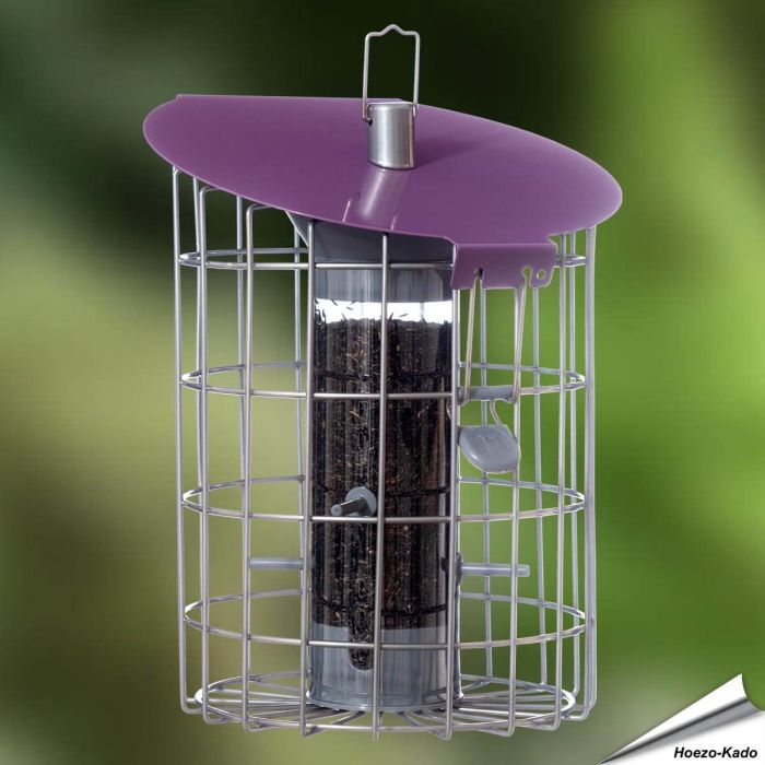 Voedersilo Roundhaus - Nigerzaden (aubergine)