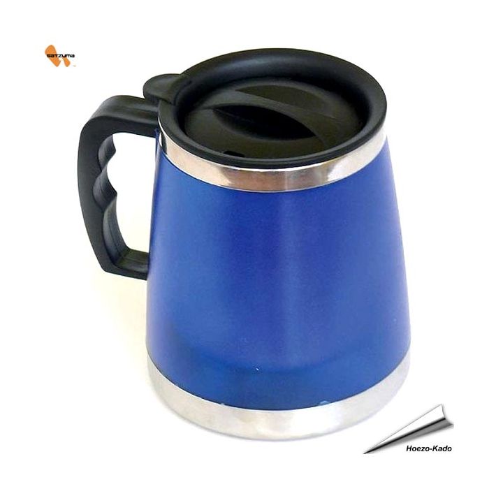 Houdt je dranken warm onderweg van huis naar kantoor. Kan gebruikt worden met USB- of Autolader