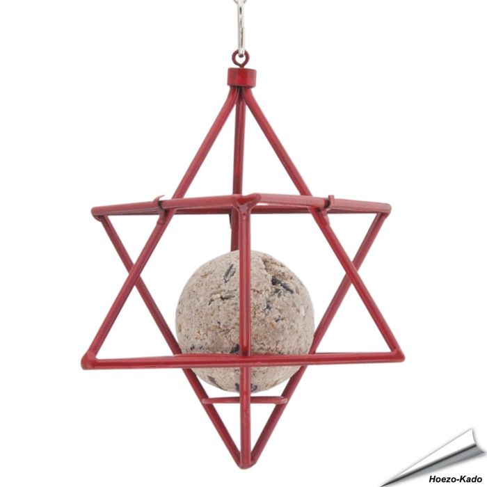 Vetbolhouder Ster (rood)